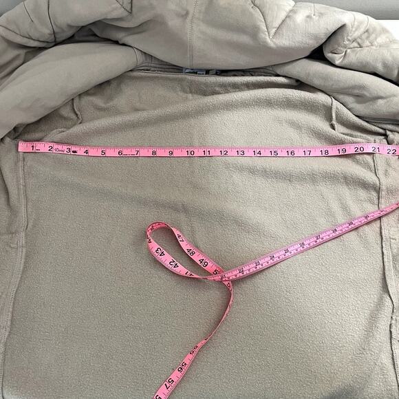 Young Fabulous & Broke Sandrine Quilted Shawl Collar Coat Beige Size M/L Chic - Picture 7 of 11